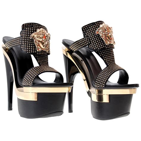 cheap versace shoes heels|versace platform heels.